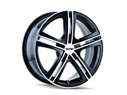 Touren TR62 Gloss Black Machined Wheel; 16x7; 40mm Offset (99-04 Mustang GT, V6)