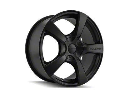 Touren TR9 Matte Black Wheel; 17x7; 42mm Offset (99-04 Mustang GT, V6)