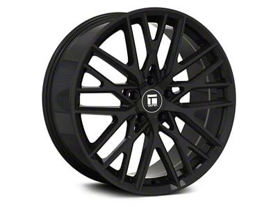 Touren TR91 Gloss Black Wheel; Rear Only; 20x10.5; 35mm Offset (15-23 Mustang GT, EcoBoost, V6)