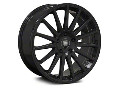 Touren TR92 Gloss Black Wheel; Rear Only; 22x10.5 (15-23 Mustang GT, EcoBoost, V6)