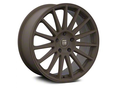 Touren TR92 Matte Gold Wheel; Rear Only; 22x10.5 (15-23 Mustang GT, EcoBoost, V6)