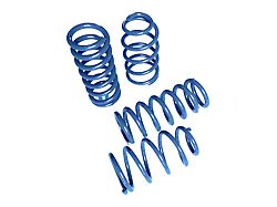 Touring Tech Performance Series Lowering Springs; Blue (15-25 Mustang w/o MagneRide)