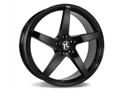 TRAKlite Wheels Curse Gloss Black Wheel; 18x8; 40mm Offset (16-24 Camaro, Excluding ZL1)