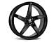 TRAKlite Wheels Curse Gloss Black Wheel; 18x8 (16-24 Camaro, Excluding ZL1)