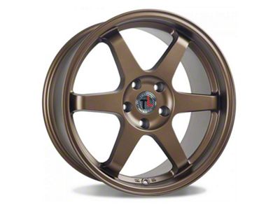TRAKlite Wheels Drive Bronze with Machined Bronze Lip Wheel; 18x9.5; 35mm Offset (16-24 Camaro LS, LT, LT1)