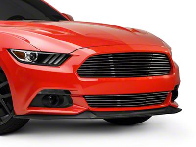 T-REX Grilles Billet Series Horizontal Grille; Black (15-17 Mustang GT)