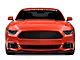 T-REX Grilles Upper Class Series 3-Window Mesh Grille; Black (15-17 Mustang GT)