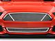 T-REX Grilles Upper Class Series 3-Window Mesh Grille; Polished (15-17 Mustang GT)