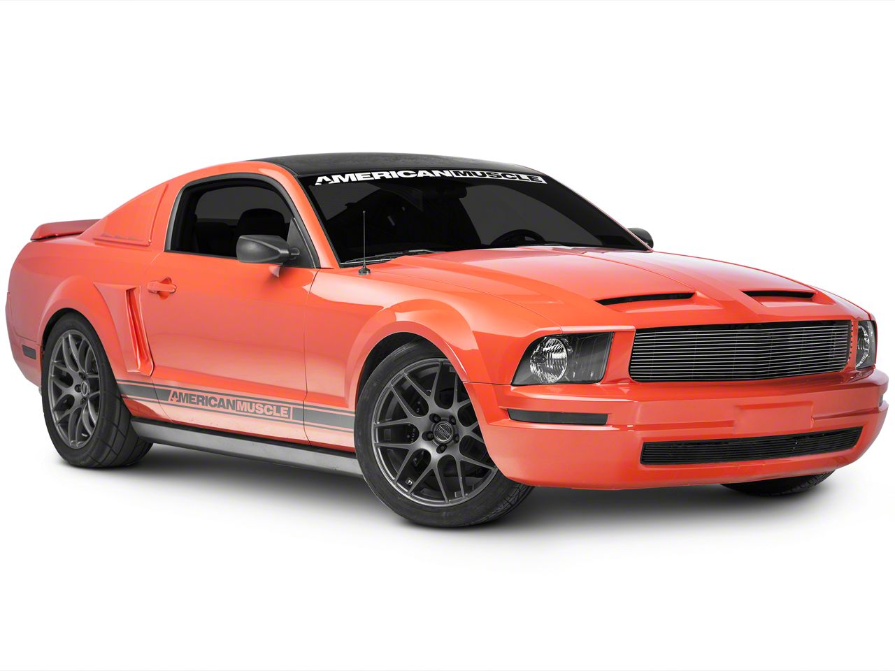 T-REX Grilles Mustang Billet Series Pony Delete Upper Grille 