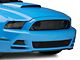 T-REX Grilles Billet Series Pony Delete Upper Overlay Grille; Polished (13-14 Mustang GT)