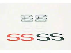 SS Emblem; Chrome (Universal; Some Adaptation May Be Required)