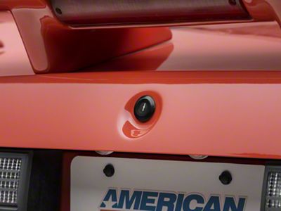 Trunk Lock; Black (79-93 Mustang)