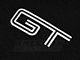 Lloyd Trunk Mat with GT Logo; Black (05-06 Mustang)