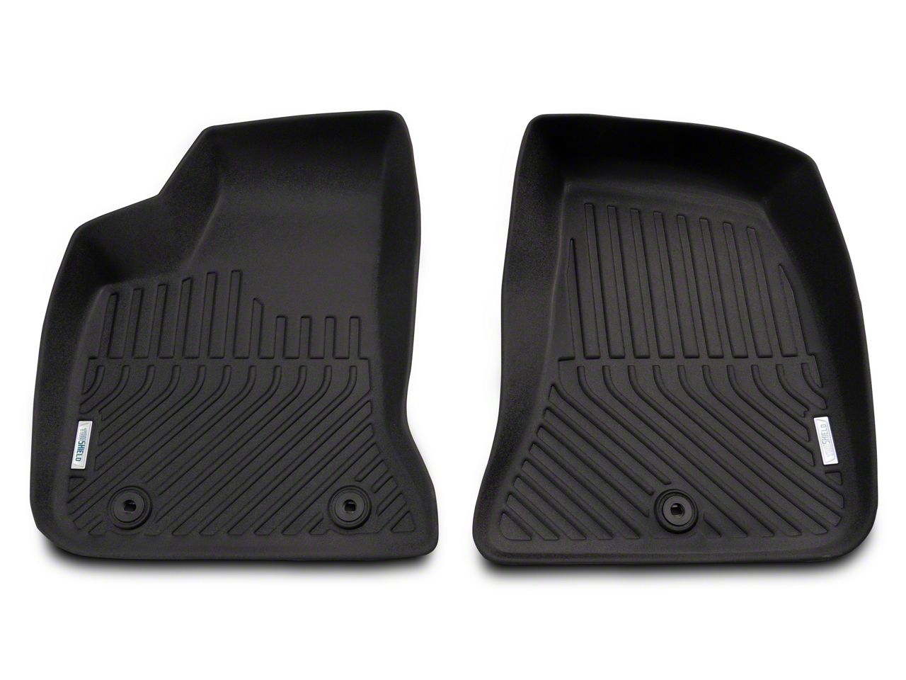 thumbnail image 2 of 4-Piece Black Carpet Floor Mat Set For 2011-2023 Dodge Charger & Chrysler 300 RWD – Super Durable 2 of 5