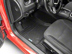 TruShield Precision Molded Front and Rear Floor Liners; Black (11-23 RWD Charger)