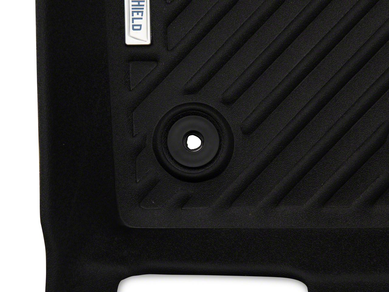 TruShield Mustang Precision Molded Front Floor Liners; Black