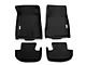 TruShield Precision Molded Front and Rear Floor Liners; Black (15-24 Mustang)