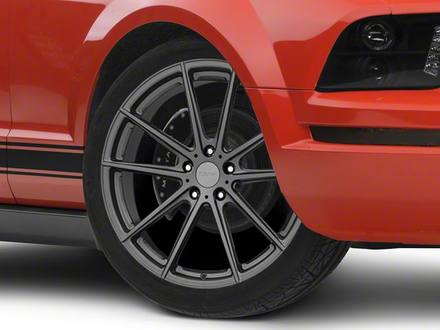 TSW Bathurst Gloss Gunmetal Wheel; 20x9 (05-09 Mustang)