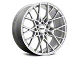 TSW Sebring Silver Wheel; 20x8.5; 20mm Offset (05-09 Mustang)