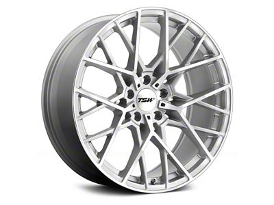TSW Sebring Silver Wheel; 20x8.5; 20mm Offset (05-09 Mustang)