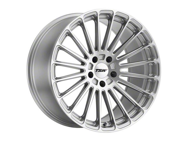 TSW Turbina Titanium Silver Wheel; 20x9 (05-09 Mustang)