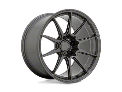 TSW Kemora Matte Gunmetal Wheel; 18x9.5; 38mm Offset (10-15 Camaro, Excluding ZL1)