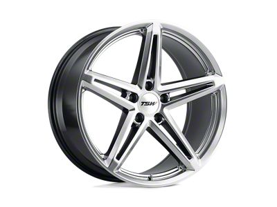 TSW Molteno Hyper Silver Wheel; 18x8.5; 35mm Offset (10-15 Camaro, Excluding ZL1)