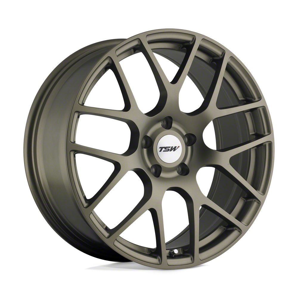 TSW Nurburgring Matte Bronze Wheel; 19x9.5; 41mm Offset (10-15 Camaro, Excluding ZL1)