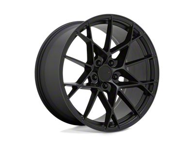 TSW Sector Semi Gloss Black Wheel; 20x10.5; 23mm Offset (10-15 Camaro)