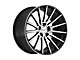 TSW Chicane Gloss Black with Mirror Face Wheel; Rear Only; 20x10 (10-14 Mustang)