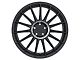 TSW Paddock Semi Gloss Black with Machined Tinted Ring Wheel; Rear Only; 20x10 (10-14 Mustang)
