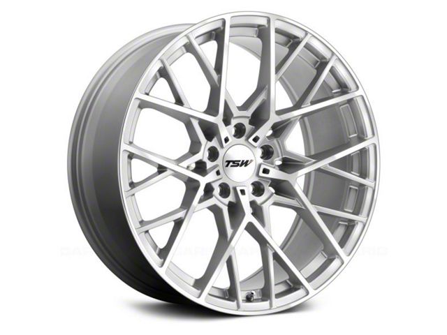 TSW Sebring Silver Wheel; 20x8.5 (10-14 Mustang)