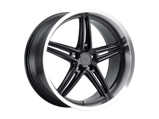 TSW Variante Gloss Black Machined Wheel; 20x9 (10-14 Mustang)