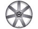 TSW Bardo Hyper Silver Wheel; 19x8 (2024 Mustang)
