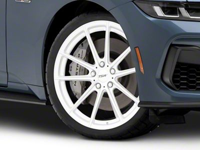 TSW Bathurst Silver Wheel; 20x8.5 (2024 Mustang EcoBoost w/o Performance Pack)