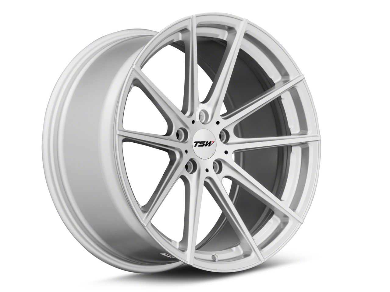 TSW Mustang Bathurst Silver Wheel; 20x9; 30mm Offset