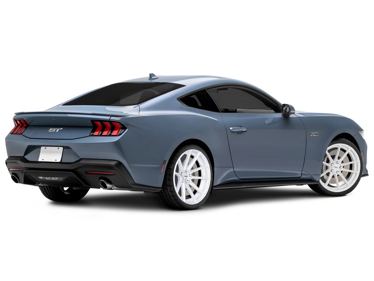 TSW Mustang Bathurst Silver Wheel; 20x9; 30mm Offset
