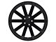 TSW Brooklands Matte Black Wheel; Rear Only; 20x10 (2024 Mustang)