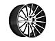 TSW Chicane Gloss Black with Mirror Face Wheel; Rear Only; 20x10 (2024 Mustang)