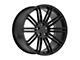 TSW Crowthorne Matte Black Wheel; Rear Only; 20x10 (2024 Mustang)