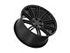 TSW Crowthorne Matte Black Wheel; Rear Only; 20x10 (2024 Mustang)