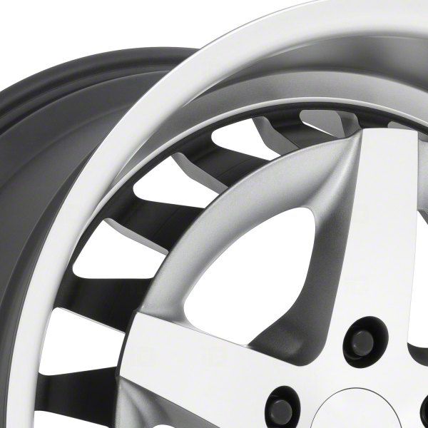 TSW Mustang Degner Matte Titanium Machined Wheel; 20x9; 20mm