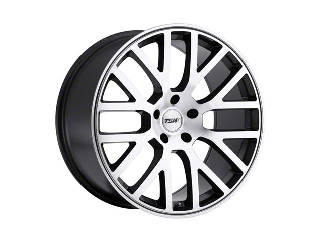 TSW Donington Gunmetal with Mirror Cut Face Wheel; 19x9.5 (2024 Mustang)