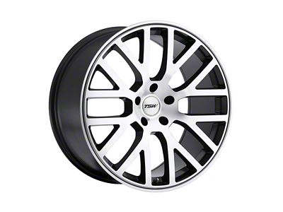 TSW Donington Gunmetal with Mirror Cut Face Wheel; Rear Only; 20x10 (2024 Mustang)