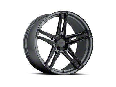 TSW Mechanica Matte Gunmetal Wheel; 20x8.5 (2024 Mustang EcoBoost w/o Performance Pack)