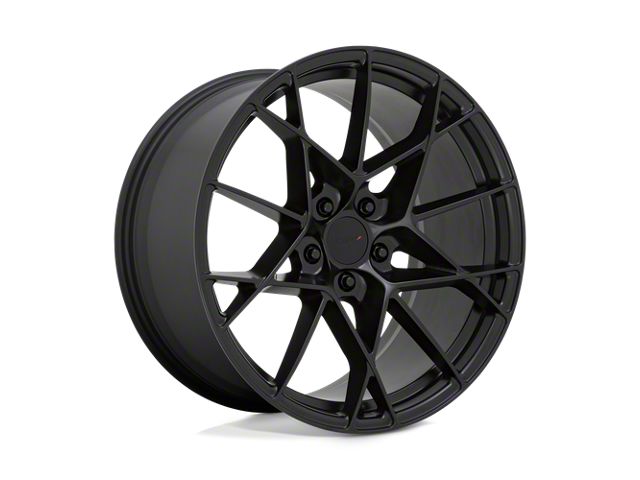 TSW Sector Semi Gloss Black Wheel; 20x9 (2024 Mustang)