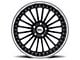 TSW Silverstone Gloss Black Wheel; 19x8 (2024 Mustang)