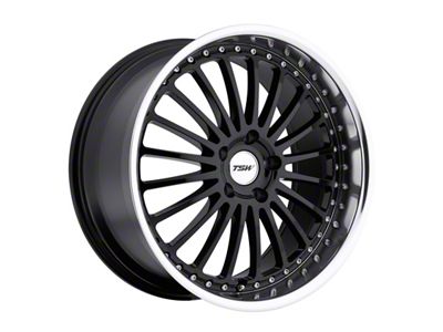 TSW Silverstone Gloss Black Wheel; 20x8.5 (2024 Mustang EcoBoost w/o Performance Pack)