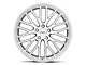TSW Snetterton Hyper Silver with Mirror Cut Lip Wheel; 19x8 (2024 Mustang EcoBoost w/o Performance Pack)