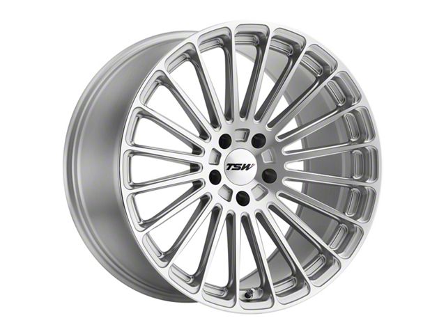 TSW Turbina Titanium Silver Wheel; 19x9 (2024 Mustang)